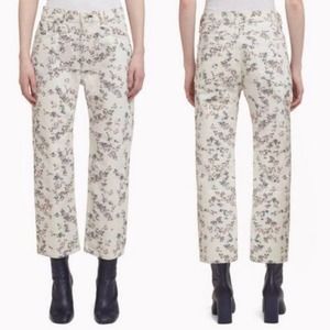 Rag & Bone micro floral wide leg high rise boyfriend Jeans size 25 new‎